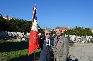 CEREMONIE DU 1 NOVEMBRE 2015 CIMETIERE DE MAZARGUES (50)